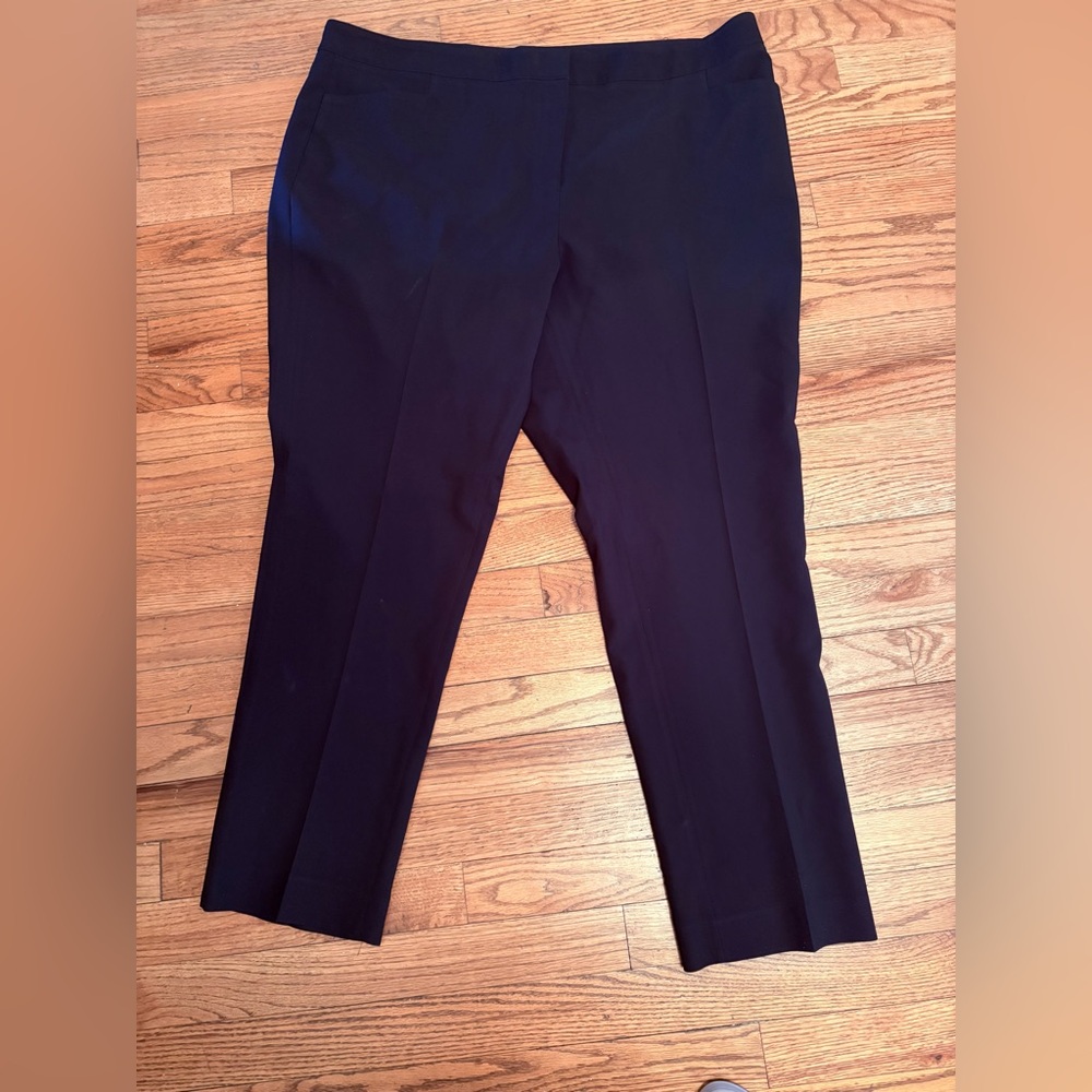 Classic Black Women's High Rise Pants, Size: 20 not listed see measurements